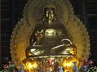 釈迦如来金銅像