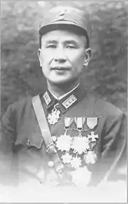 新広西派軍閥(後に国民革命軍)の白崇禧将軍