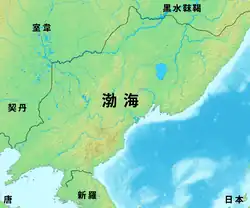 渤海の位置