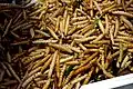 タイの竹虫素揚げ