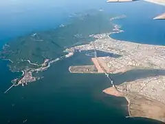 ソンチャ山の空撮