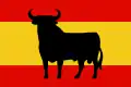 スペイン国旗に描かれたオズボーンの雄牛