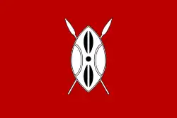 マサイ族の旗