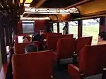 グリーン車内
