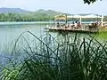 バニョラス湖岸