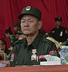ワ州連合軍の総司令官であるパオ・ユーチャン(2017年)