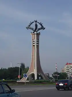 三つ鹿の塔