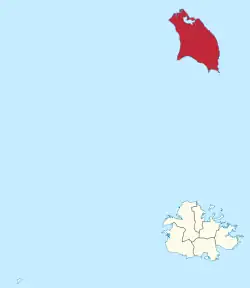 バーブーダ島の位置
