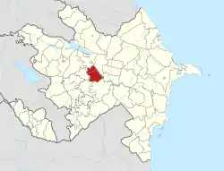 バルダ県の位置