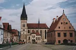 市庁舎広場（Radničné námestie）