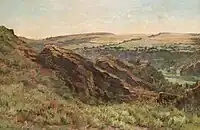 ウッファリーズ(Houffalize)の高地