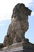 ジレップ・ダムのライオン像