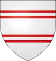 バーズ・ジェメレスArgent two bars gemelles gules