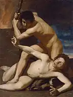 『アベルを殺すカイン』(c.1610)