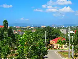 バタンガス市のポブラシオンの風景