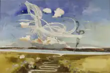 ポール・ナッシュの戦争画『バトル・オブ・ブリテン』(1941)