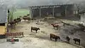 ドイツの農場