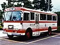 1974年式 BD40 キャブオーバーエンジンバス(リヤーに車椅子用リフトを装備した特装車)東京特殊車体製車体 自家用