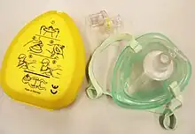 人工呼吸用のマスク