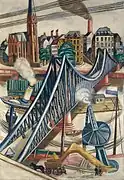 フランクフルトの風景(1922)