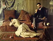 ベウミーロ・デ・アルメイダ『諍い』 (1887)