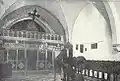 1921年撮影の聖堂内観。イコノスタシスがある。