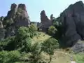 奇岩と要塞