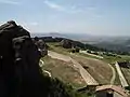 奇岩と要塞