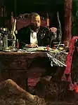 ベンジャミン・ランド教授の肖像 (1874)  トマス・エイキンズ