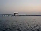 弁天島海浜公園から見た浜名大橋