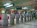 改札口(2008年撮影)