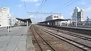 留置線があった頃の構内（2007年3月）