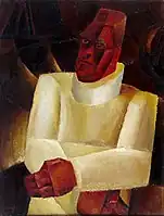 Constant Permeke(彫刻家)の肖像 (c.1923)