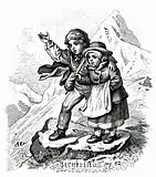 "Bergkristall"(アーダルベルト・シュティフター)の挿絵