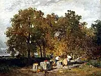 『樵』、旧国立美術館 (ベルリン)。