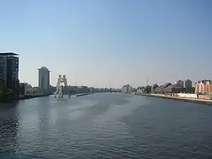 シュプレー川 2005年9月1日撮影