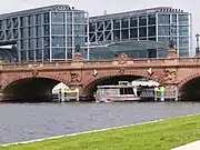 モルトケ橋(ドイツ語版)とベルリン中央駅