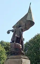 リスボンにあるペドロ・アルヴァレス・カブラル（探検家）の像