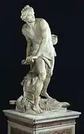 『ダビデ像』 ジャン・ロレンツォ・ベルニーニ. 1623-1624年頃