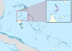 ベリー諸島の位置