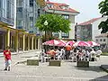 ベルタミランス地区の広場（オルトーニョ教区）