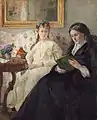 モリゾ夫人とその娘ポンティヨン夫人