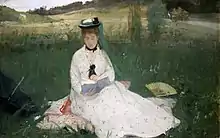 読書、クリーブランド美術館所蔵
