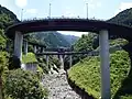 青龍橋と鹿森ダム