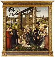 ビアージョ・ダントーニオ, The Adoration of the Child with Saints and Donors (c. 1476)