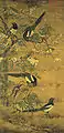 （工筆画）辺文進『四喜図』