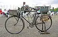 自転車を改造したグラインダー