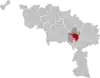 バンシュの位置の位置図