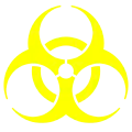 黄色：鋭利なもの（注射針等）