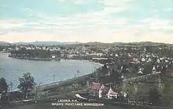 ラコニア市の概観、1910年の絵葉書より